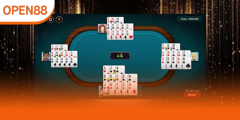 Mậu binh là trò chơi đấu trí với xếp bài