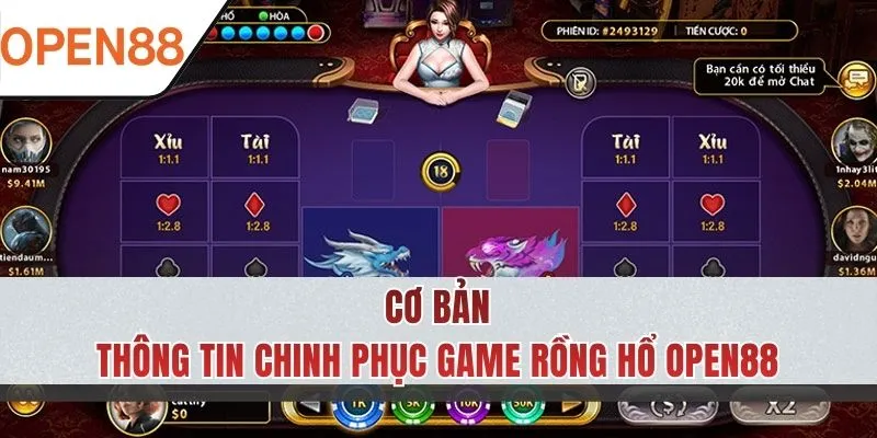 Giới thiệu siêu phẩm Rồng Hổ OPEN88